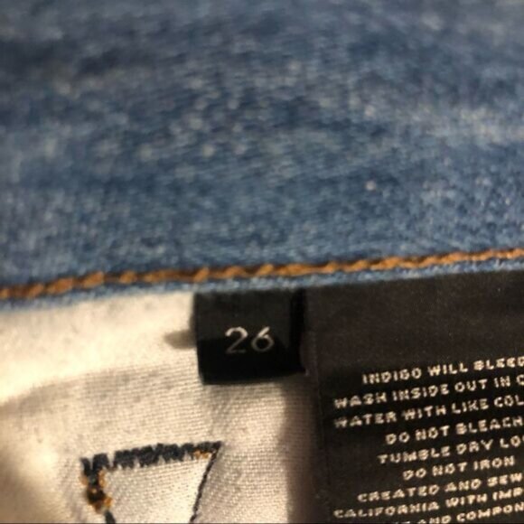 J BRAND Ivy High Rise Crop Jeans Size 26 - Picture 9 of 11